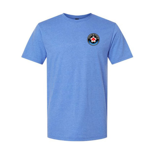 JDF Coach Shirt (Blue Heather)
