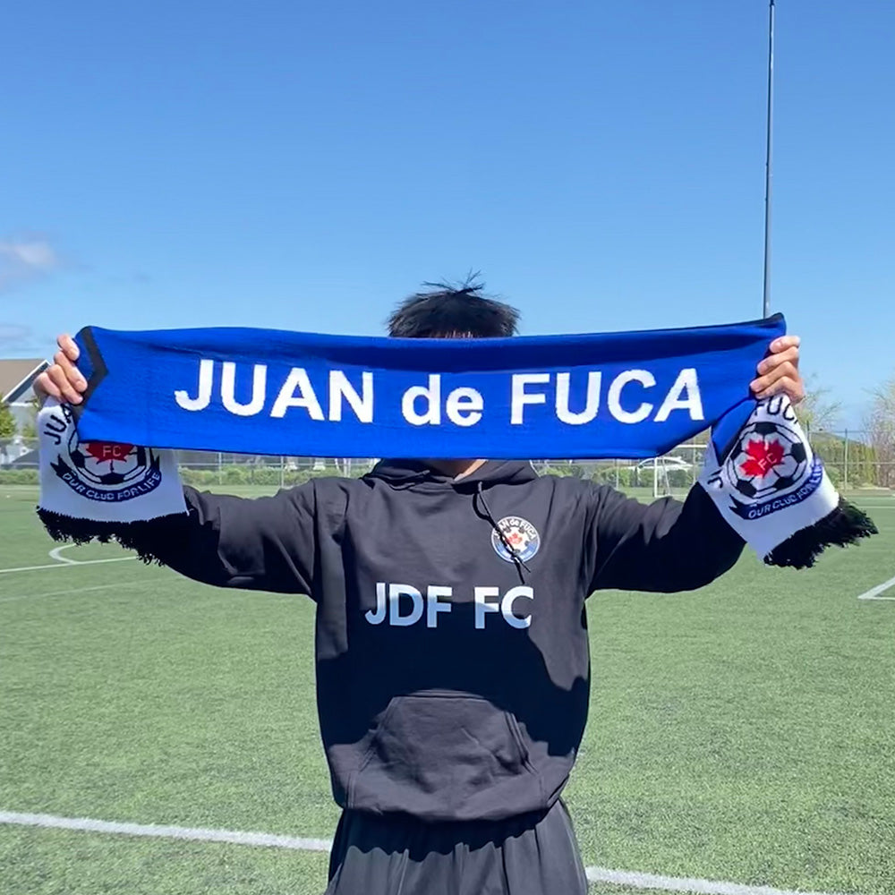 Scarf (Blue/Black/White)